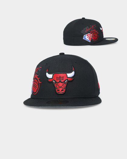New Era Chicago Bulls NBA Back-Half '21-'22 59FIFTY Fitted Black