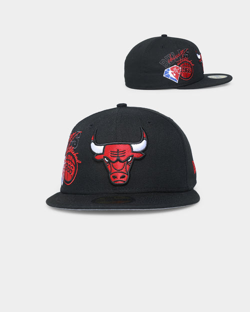 New Era Chicago Bulls NBA Back-Half '21-'22 59FIFTY Fitted Black