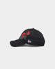 New Era Women's Los Angeles Dodgers 'Rose Emblem' 9FORTY Casual Strapback Black/Rose