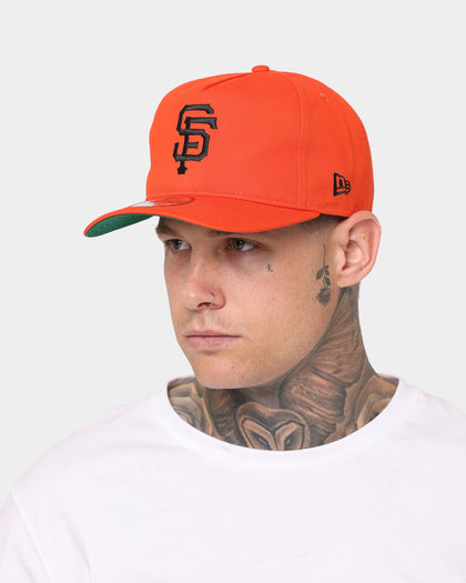 New Era San Francisco Giants Throwback Logo Old Golfer Snapback OTC/Kelly Green