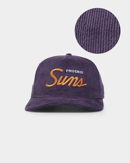New Era Phoenix Suns 'OG Team Coloured Cord' Script Old Golfer Snapback Purple
