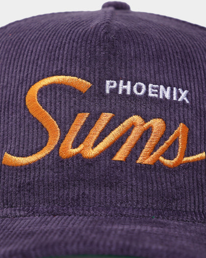 New Era Phoenix Suns 'OG Team Coloured Cord' Script Old Golfer Snapback Purple
