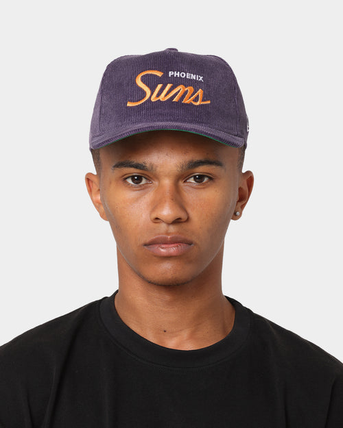 New Era Phoenix Suns 'OG Team Coloured Cord' Script Old Golfer Snapback Purple
