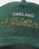 New Era Oakland Athletics 'OG Team Coloured Cord' Script Old Golfer Snapback Green