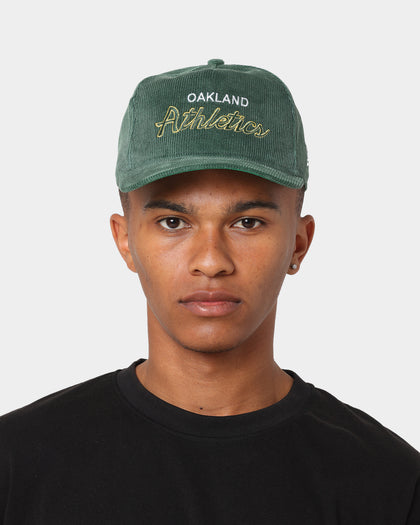 New Era Oakland Athletics 'OG Team Coloured Cord' Script Old Golfer Snapback Green