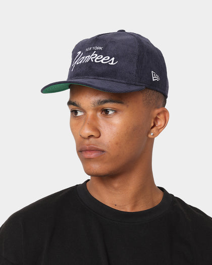 New Era New York Yankees 'OG Team Coloured Cord' Script Old Golfer Snapback Navy