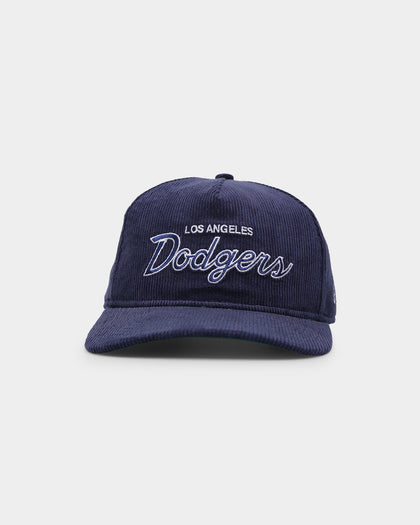 New Era Los Angeles Dodgers 'OG Team Coloured Cord' Script Old Golfer Snapback Navy