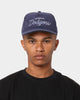 New Era Los Angeles Dodgers 'OG Team Coloured Cord' Script Old Golfer Snapback Navy