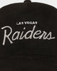 New Era Las Vegas Raiders 'Corduroy Script' Golfer Snapback Original Team Colours