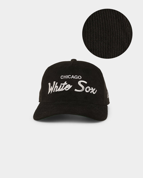New Era Chicago White Sox 'Corduroy Script' Golfer Snapback Original Team Colours