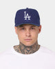 New Era Los Angeles Dodgers Throwback Logo Old Golfer Snapback OTC/Kelly Green