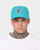 New Era Florida Marlins Throwback Logo Old Golfer Snapback OTC/Kelly Green