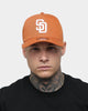 New Era San Diego Padres  "Rust Orange" 9FORTY A-Frame Snapback Rust