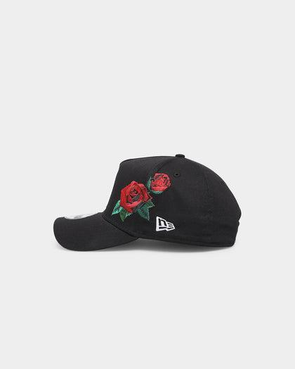 New Era San Diego Padres 'Rose Emblem' 9FORTY A-Frame Snapback Black/Rose