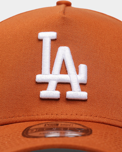 New Era Los Angeles Dodgers "Rust Orange" 9FORTY A-Frame Snapback Rust