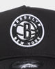 New Era Brooklyn Nets 'Rose Emblem' 9FORTY A-Frame Snapback Black/Rose