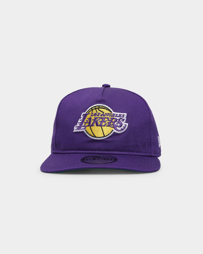 New Era Los Angeles Lakers Old Golfer Snapback Otc/Kelly Green