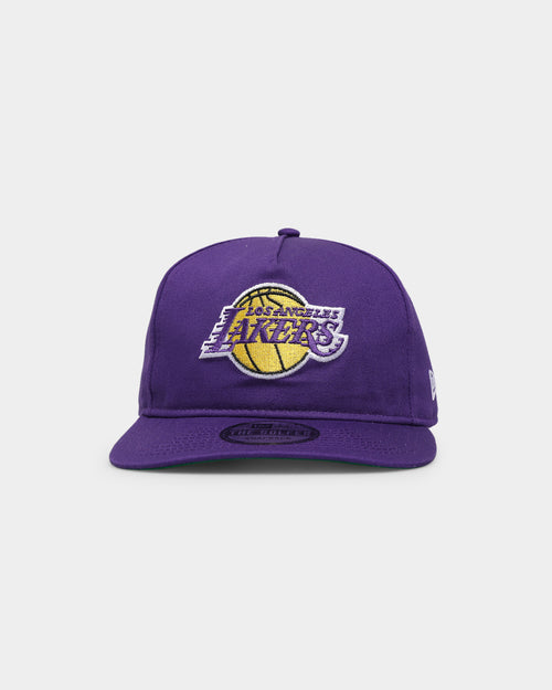 New Era Los Angeles Lakers Old Golfer Snapback Otc/Kelly Green
