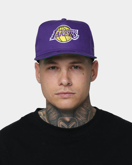 New Era Los Angeles Lakers Old Golfer Snapback Otc/Kelly Green