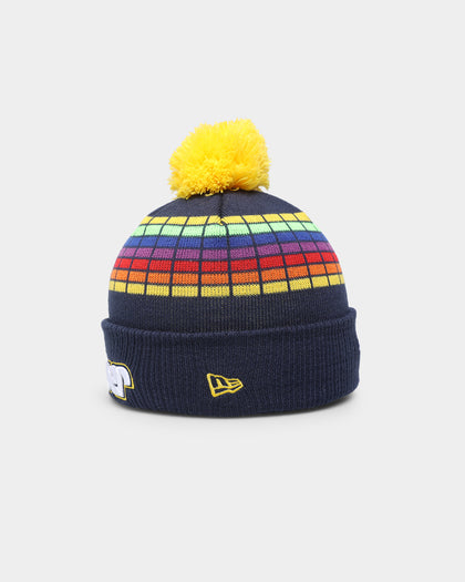 New Era Denver Nuggets NBA '21 City Off Knit Beanie Dark Blue