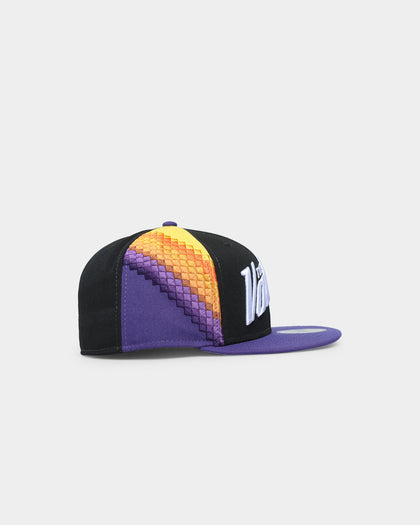 New Era Phoenix Suns 'NBA Authentics City Edition' 59FIFTY Fitted Dark Purple