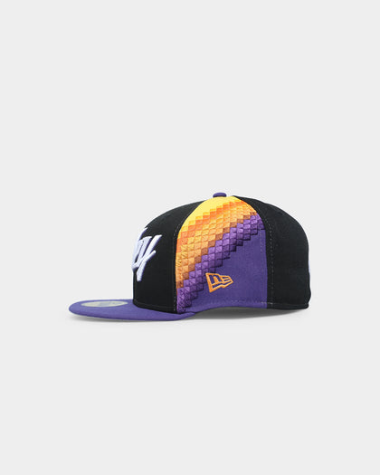 New Era Phoenix Suns 'NBA Authentics City Edition' 59FIFTY Fitted Dark Purple