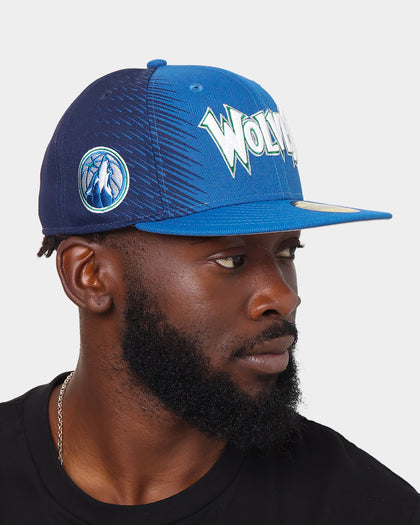 New Era Minnesota Timberwolves 'NBA Authentics City Edition' 59FIFTY Fitted Dark Blue