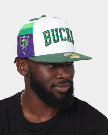 New Era Milwaukee Bucks 'NBA Authentics City Edition' 59FIFTY Fitted Dark Green