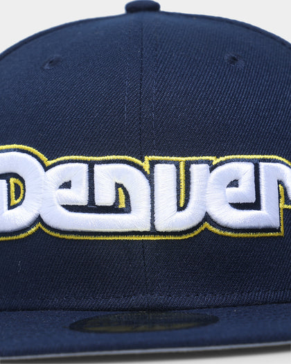 New Era Denver Nuggets 'NBA Authentics City Edition' 59FIFTY Fitted Dark Blue