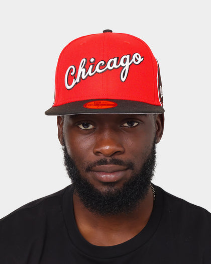 New Era Chicago Bulls 'NBA Authentics City Edition' 59FIFTY Fitted Black