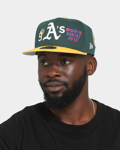 New Era Oakland Athletics 'World Champions' 59FIFTY Fitted Dark Green