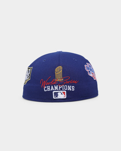 New Era Los Angeles Dodgers 'World Champions' 59FIFTY Fitted Dark Blue