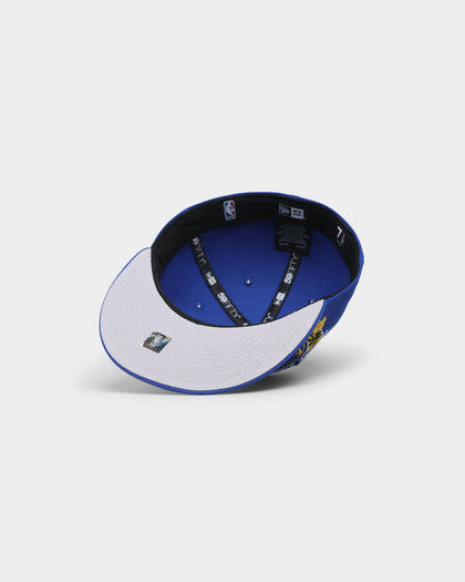 New Era Golden State Warriors 'City Cluster' 59FIFTY Fitted Medium Blue
