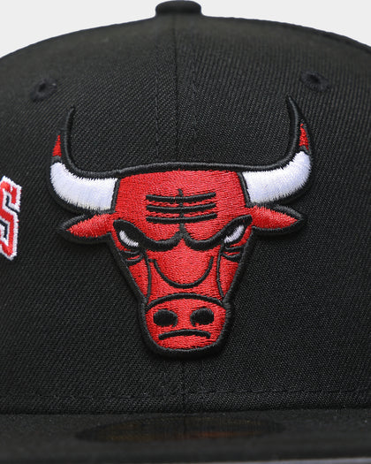 New Era Chicago Bulls 'City Cluster' 59FIFTY Fitted Black