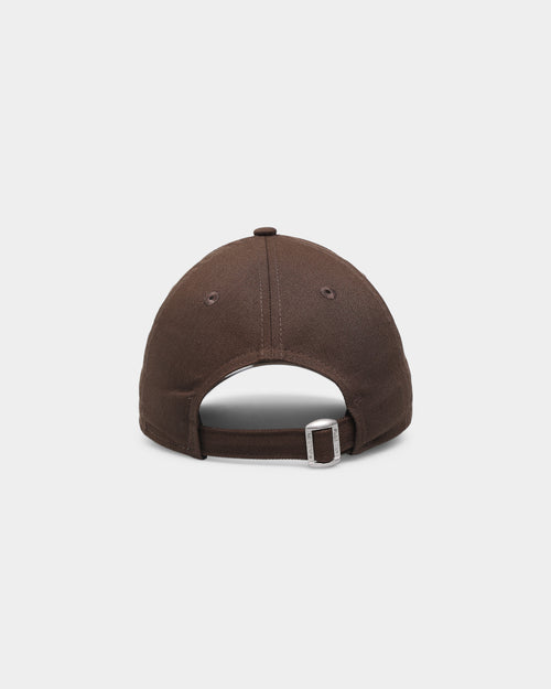 New Era Women's New York Yankees 'Walnut Brown' 9FORTY Casual Strapback Walnut/White