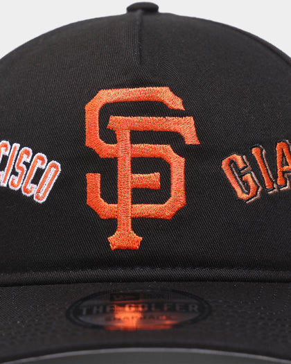 New Era San Francisco Giants 'Shadow Team Logo' Old Golfer Snapback Original Team Colours