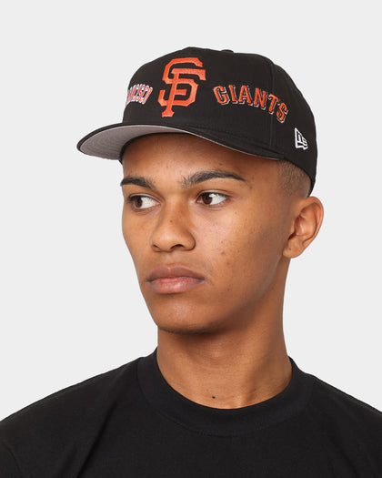 New Era San Francisco Giants 'Shadow Team Logo' Old Golfer Snapback Original Team Colours