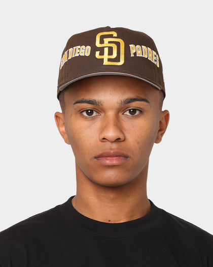 New Era San Diego Padres 'Shadow Team Logo' Old Golfer Snapback Original Team Colours