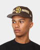 New Era San Diego Padres 'Shadow Team Logo' Old Golfer Snapback Original Team Colours