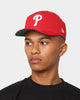 New Era Philadelphia Phillies 'Chainstitch Team Logo' Old Golfer Snapback Original Team Colours