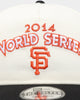 New Era San Francisco Giants 'Off White World Series' Old Golfer Snapback Off White/White