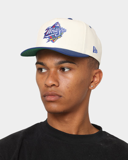 New Era New York Yankees 'Off White World Series' Old Golfer Snapback Off White/White