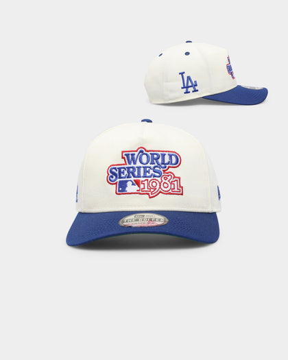 New Era Los Angeles Dodgers 'Off White World Series' Old Golfer Snapback Off White/White