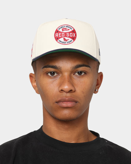 New Era Boston Red Sox 'Off White World Series' Old Golfer Snapback Off White/White