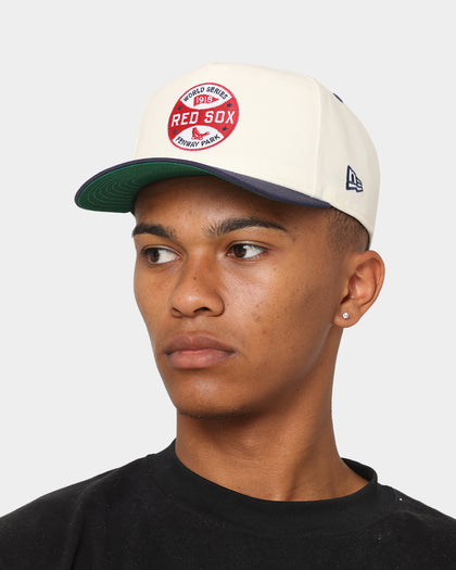 New Era Boston Red Sox 'Off White World Series' Old Golfer Snapback Off White/White