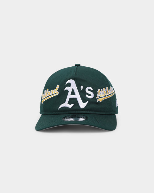 New Era Oakland Athletics 'Shadow Team Logo' Old Golfer Snapback Original Team Colours
