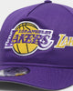 New Era Los Angeles Lakers 'Shadow Team Logo' Old Golfer Snapback Original Team Colours