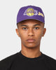 New Era Los Angeles Lakers 'Shadow Team Logo' Old Golfer Snapback Original Team Colours