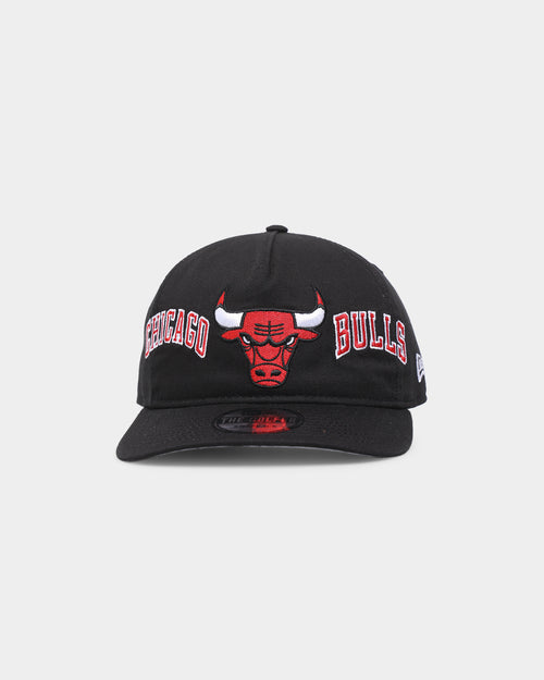 New Era Chicago Bulls 'Shadow Team Logo' Old Golfer Snapback Original Team Colour