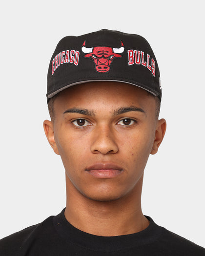 New Era Chicago Bulls 'Shadow Team Logo' Old Golfer Snapback Original Team Colour